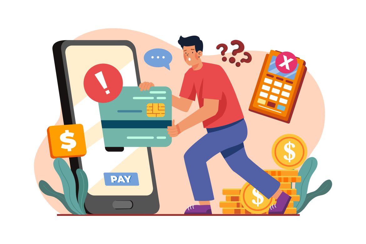 Empty States Illustration concept on white background